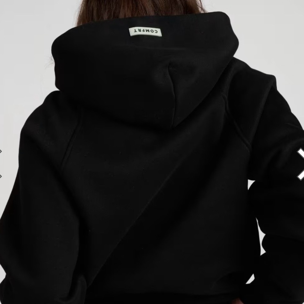 Brand New Obsidian Tranquil Comfrt heavyweight hoodie oversized size M